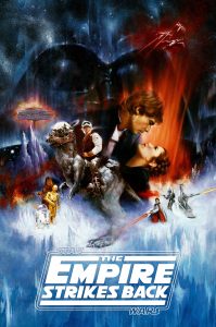 Poster for the movie "The Empire Strikes Back"