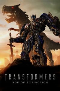 Poster for the movie "Transformers: Age of Extinction"