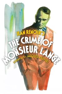 Poster for the movie "The Crime of Monsieur Lange"