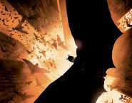 Poster for the movie "Batman Begins"