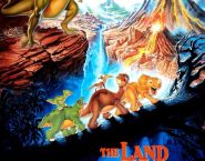 Poster for the movie "The Land Before Time"