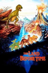 Poster for the movie "The Land Before Time"