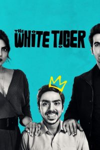 Poster for the movie "The White Tiger"