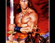 Poster for the movie "Conan the Destroyer"