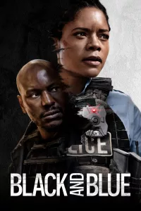 Poster for the movie "Black and Blue"