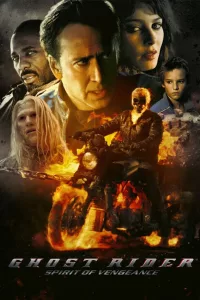 Poster for the movie "Ghost Rider: Spirit of Vengeance"