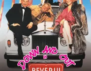 Poster for the movie "Down and Out in Beverly Hills"