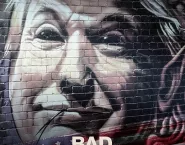 Poster for the movie "Bad President"