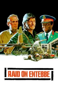 Poster for the movie "Raid on Entebbe"