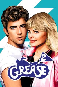 Poster for the movie "Grease 2"