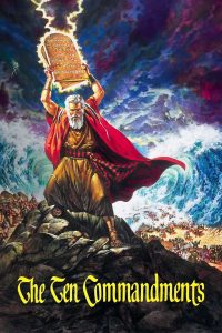 Poster for the movie "The Ten Commandments"